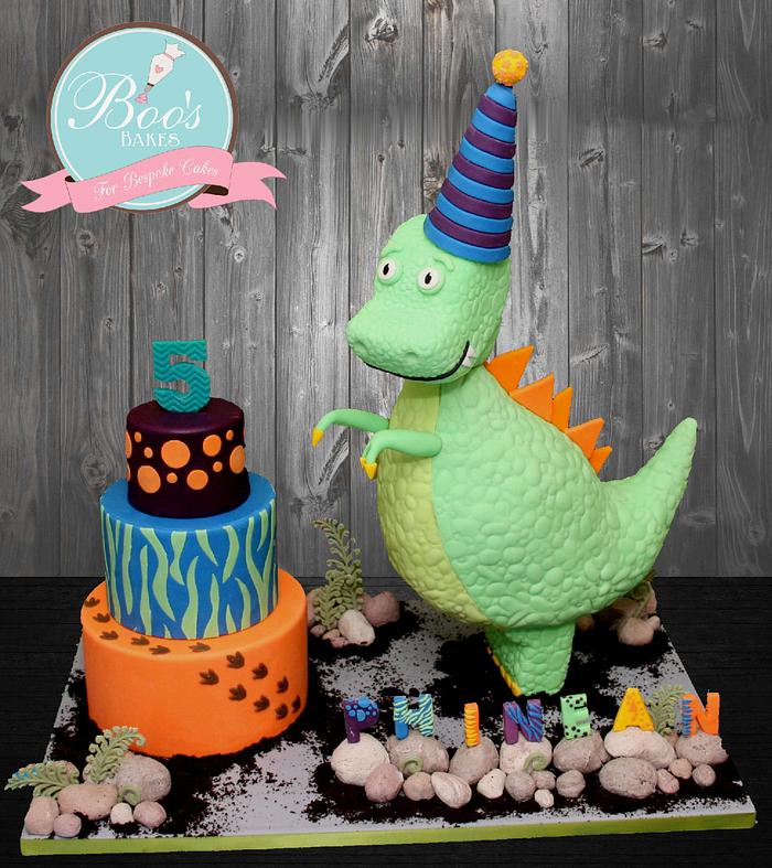 Dinosaur Birthday cake