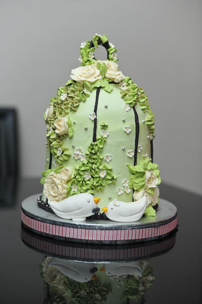 BEST Birdcage Cake Tutorial - Cake Decorating Tutorials