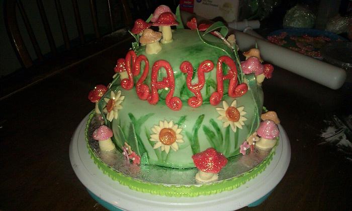 fairy Woodland cake