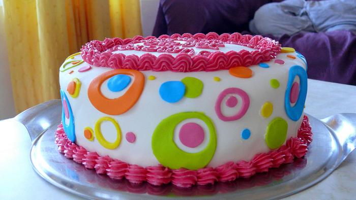 Combo color cake