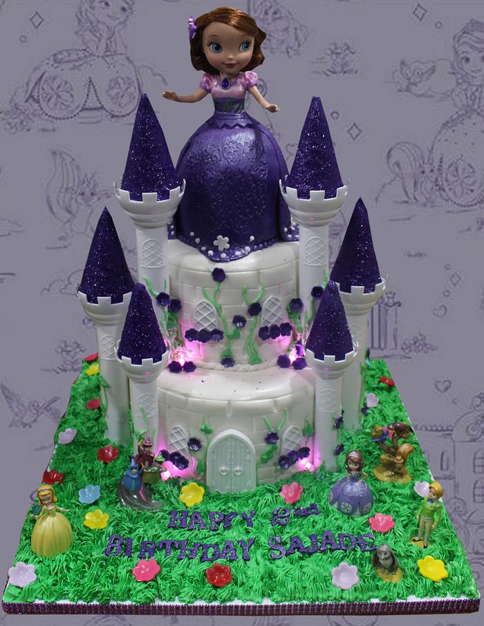 Princess & Castle Cake