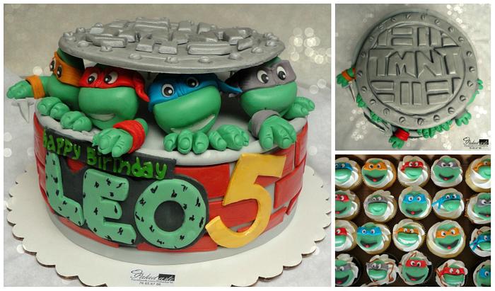 Ninja Turtles cake 