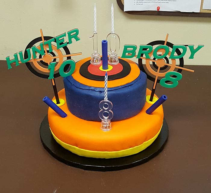 Nerf battle birthday combo