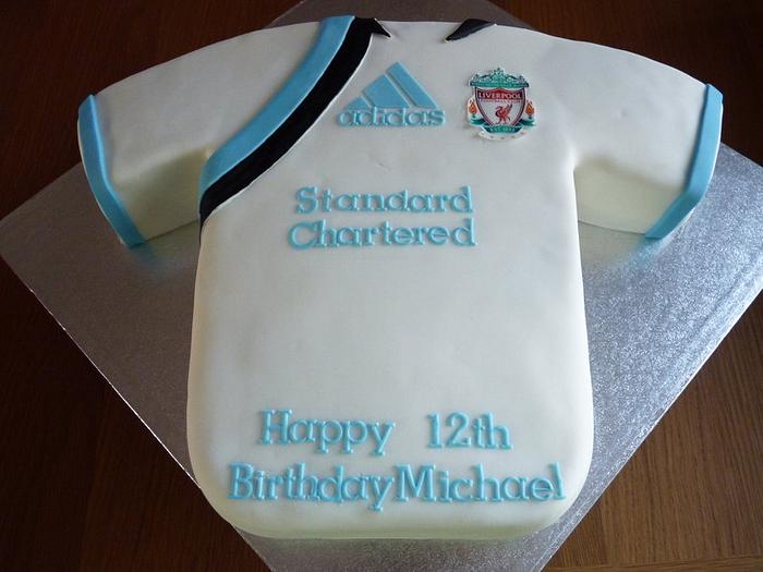 Liverpool Shirt Cake