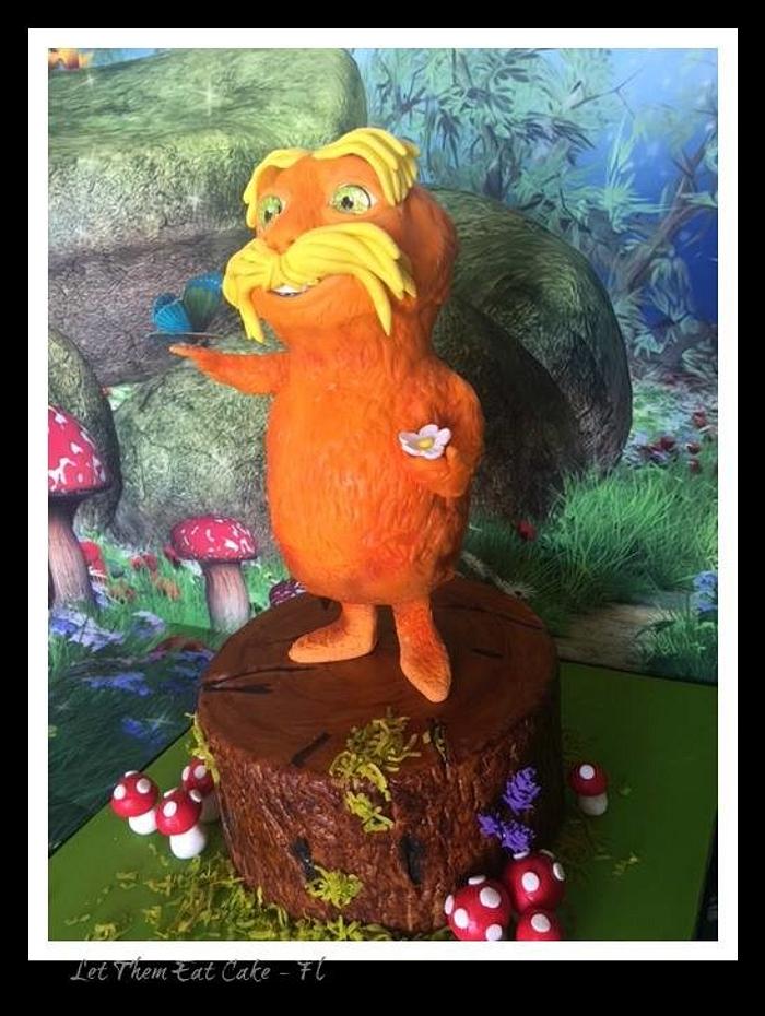 Dr Seuss cake collaboration "The Lorax"