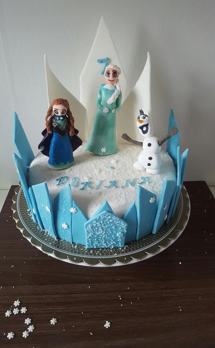 First time frozen cake