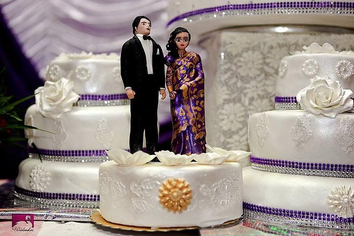 Indianstyle Wedding Cake topper