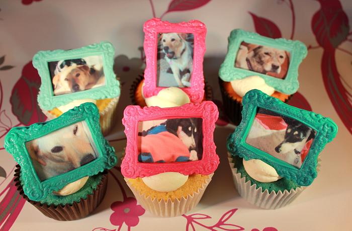 Picture Frame Cupcakes