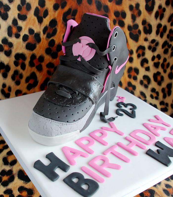 Nike Air Yeezy trainer cake
