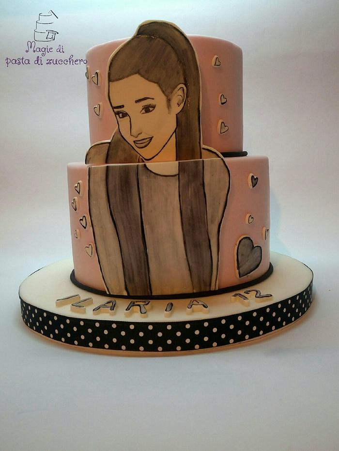 Ariana Grande Cake Decorated Cake By Mariana Frascella Cakesdecor
