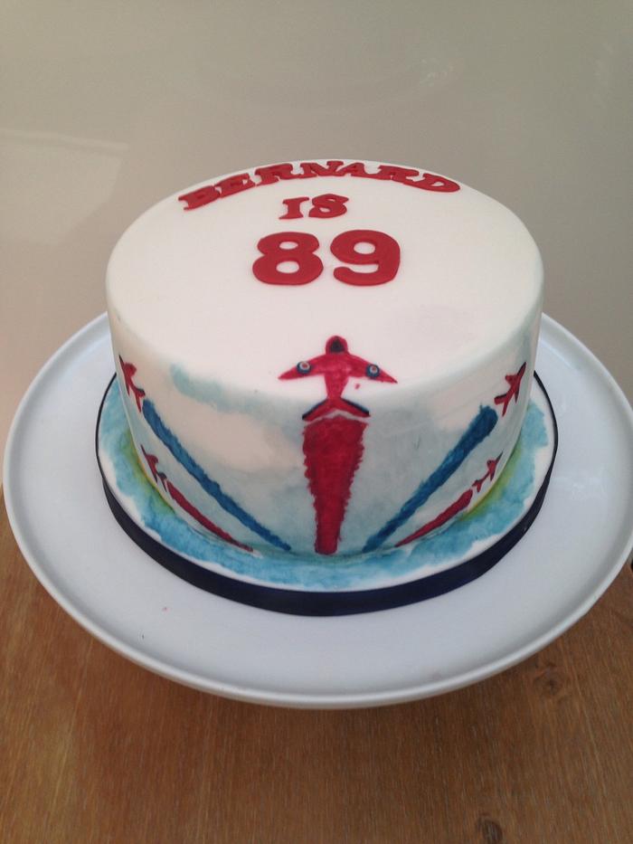 Red Arrows Cake 