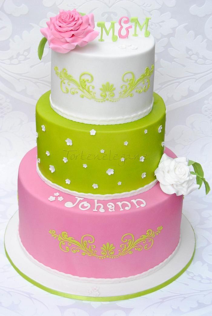 Fresh Princess Wedding Cake