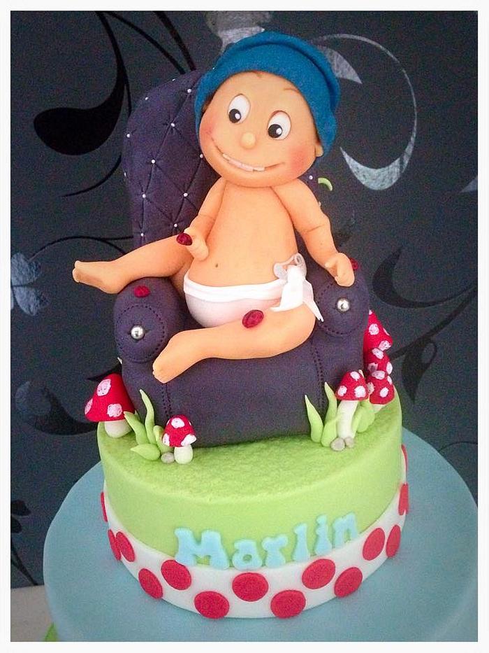 Marlins Birthday Cake