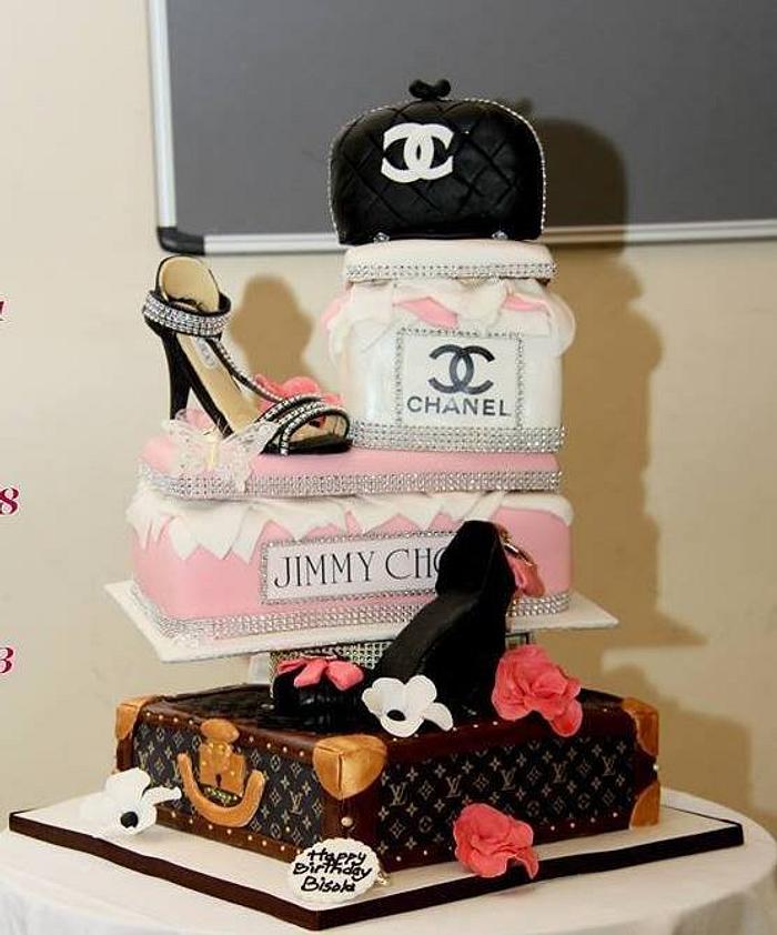fashionista cake