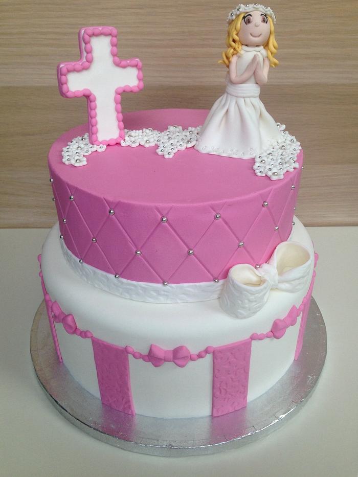 First communion cake