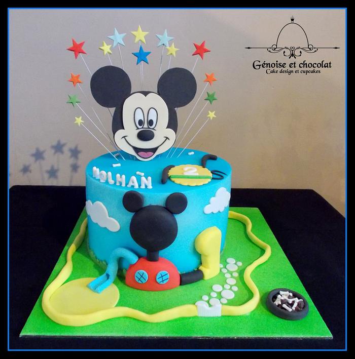 Mickey mousse clubhousse cake