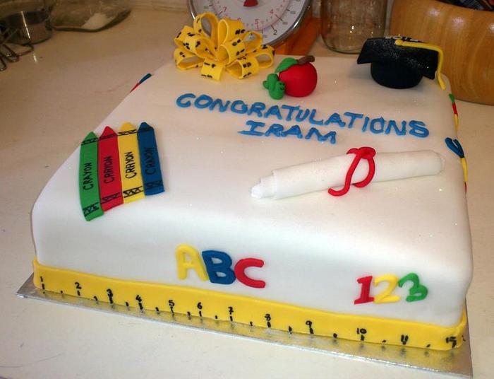 Teacher's  Graduation Cakes