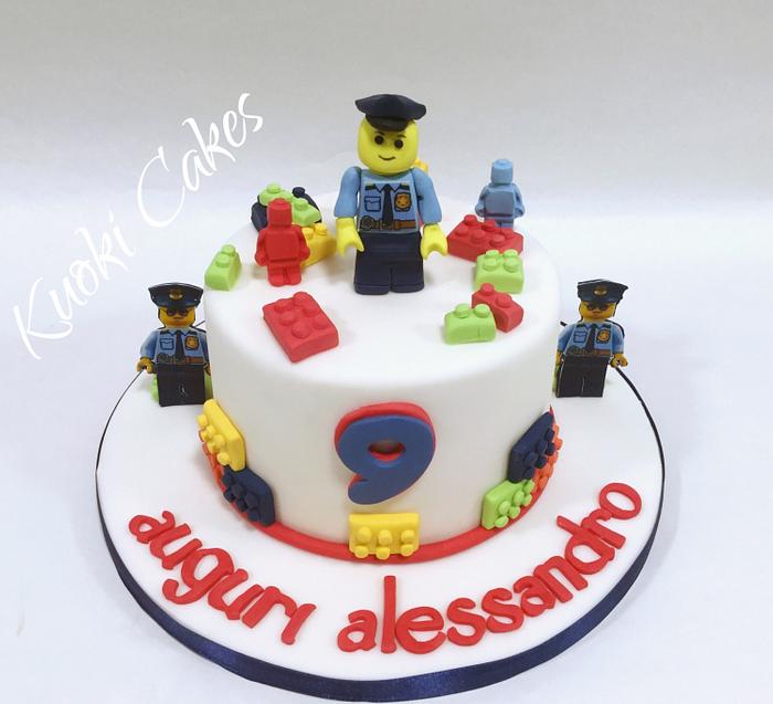 Lego cake 