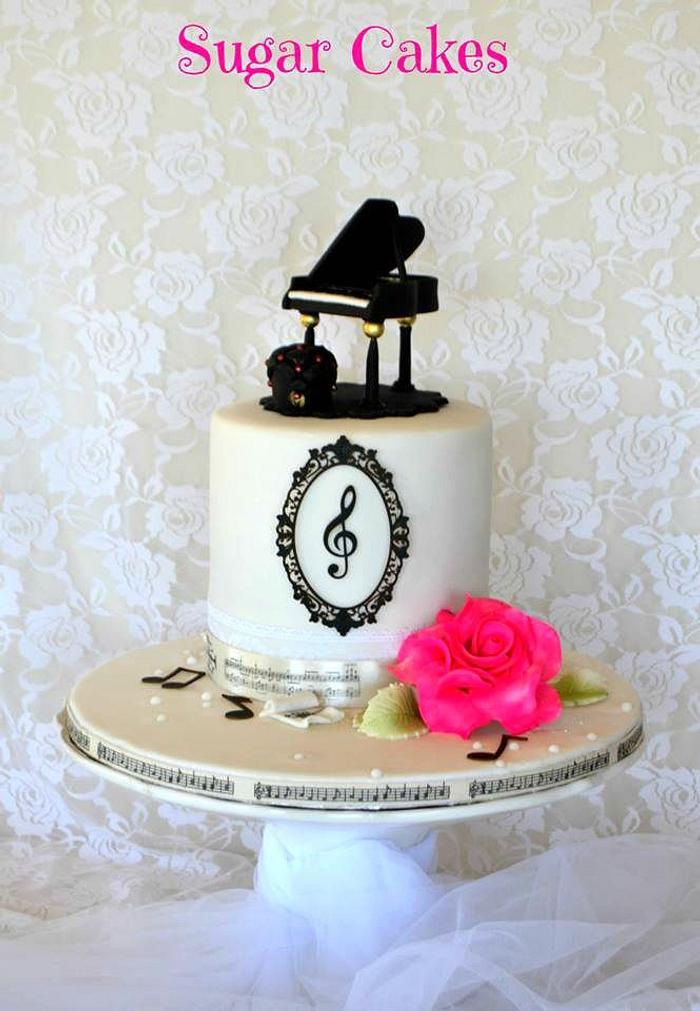 Piano Cake