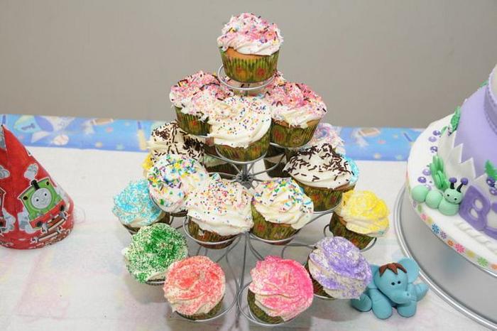 1st Birthday Cupcakes