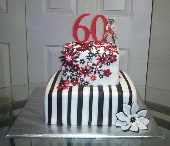 NC State 60th birthday cake