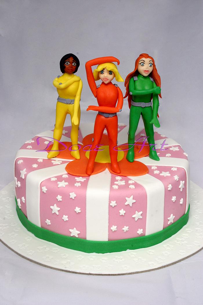 Totally Spies cake