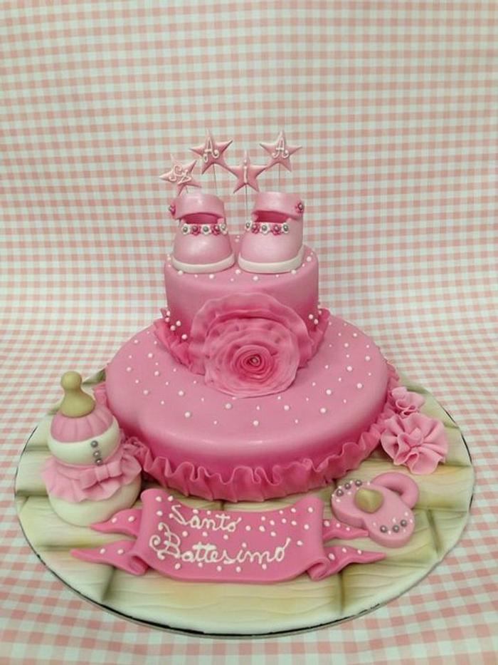 Christening cake