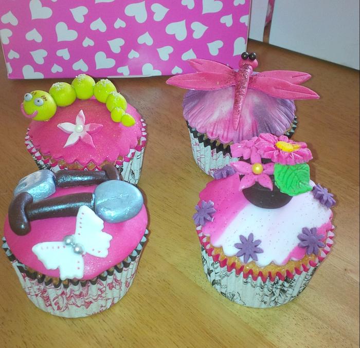 gardening cupcakes 