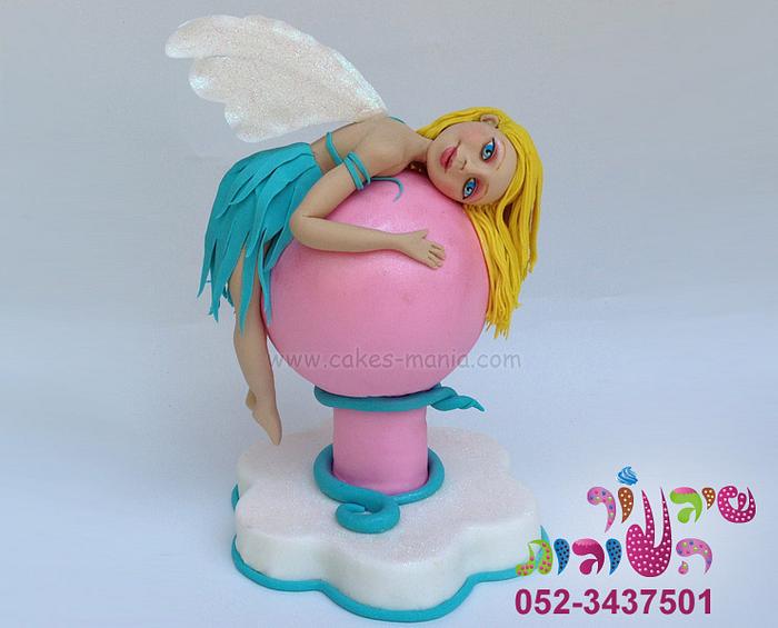 fairy cake topper