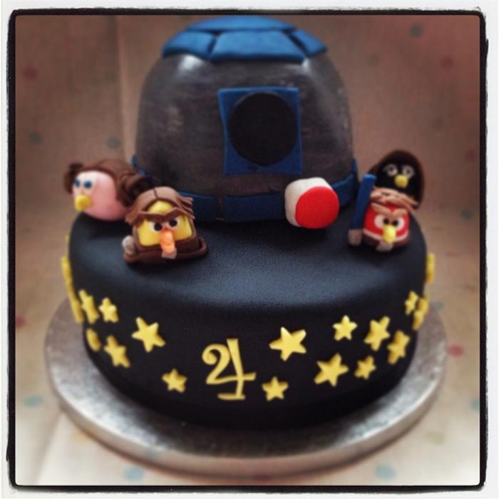 Star Wars Angry Birds Cake