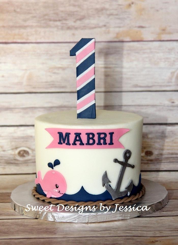 Mabri's smash cake