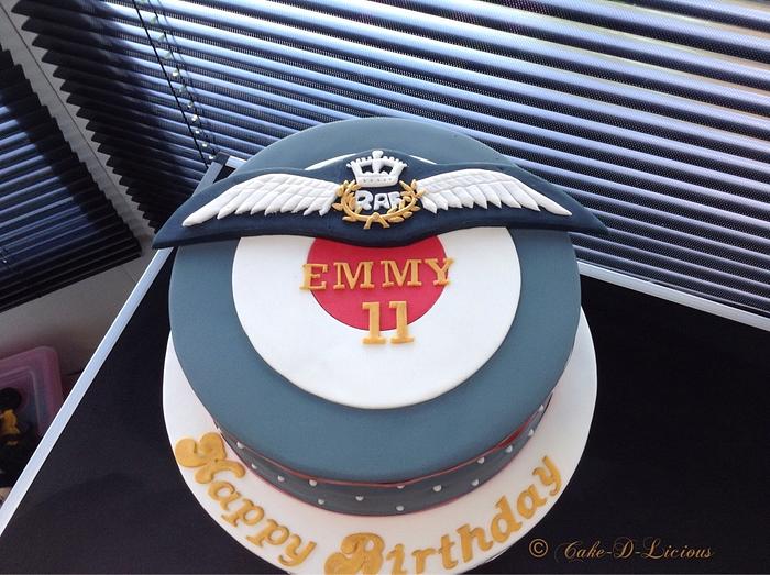 RAF Birthday Cake