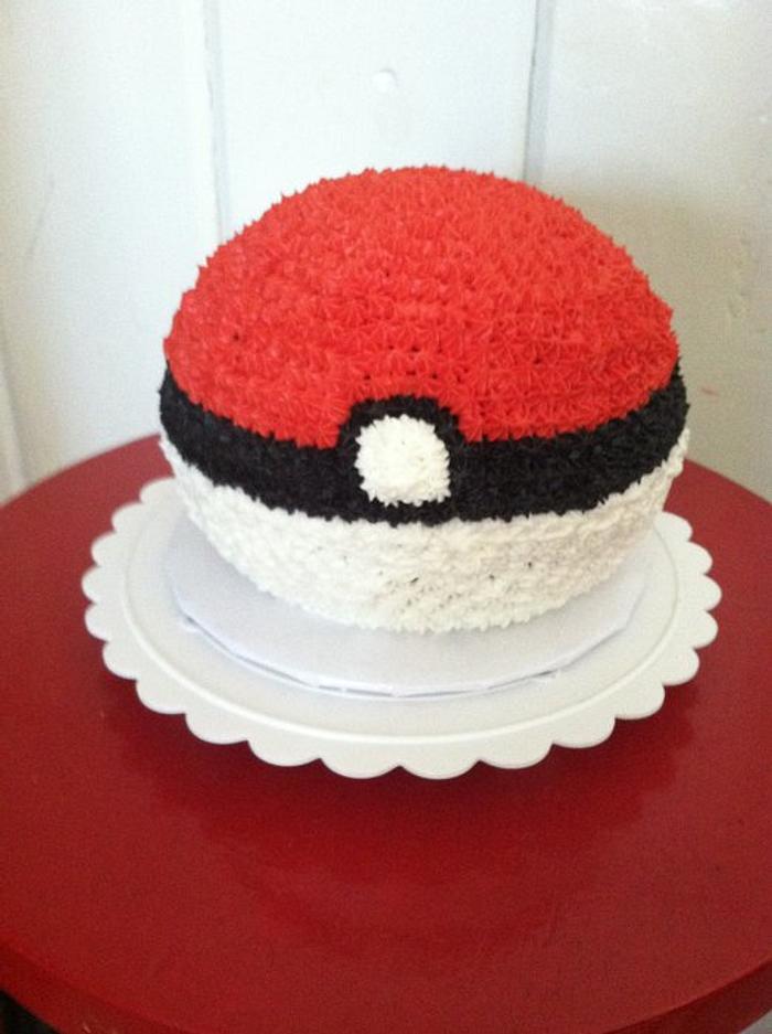 Pokemon Ball Cake | Baking Obsession