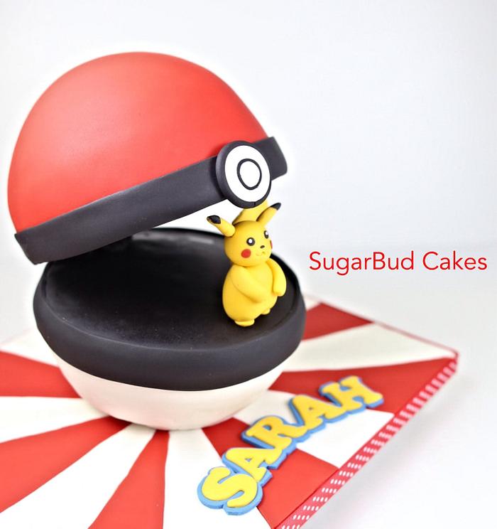 Pokemon Cake Decorated Cake By Sugarbudcakes Cakesdecor
