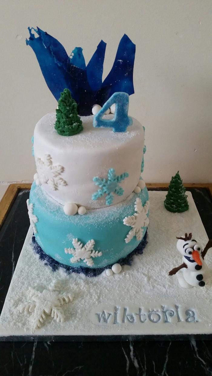 Simple Frozen cake