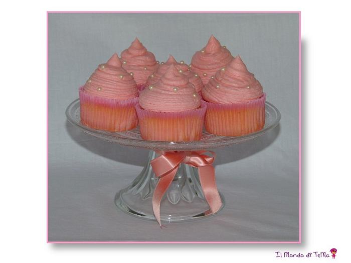 Cupcakes Nastro Rosa