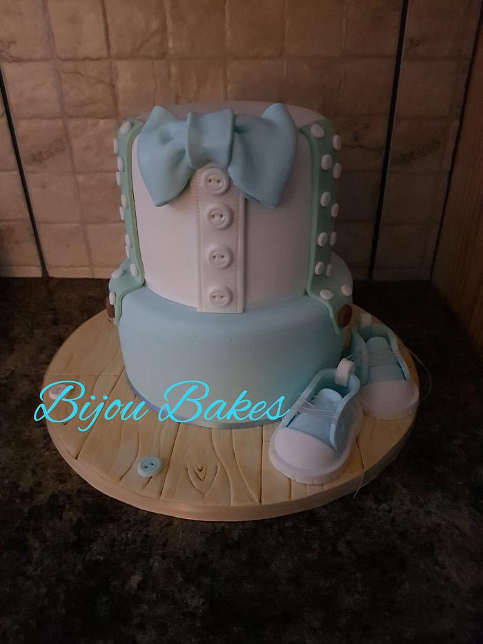 Little Man Baby shower cake