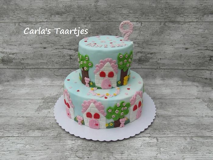 girls cake
