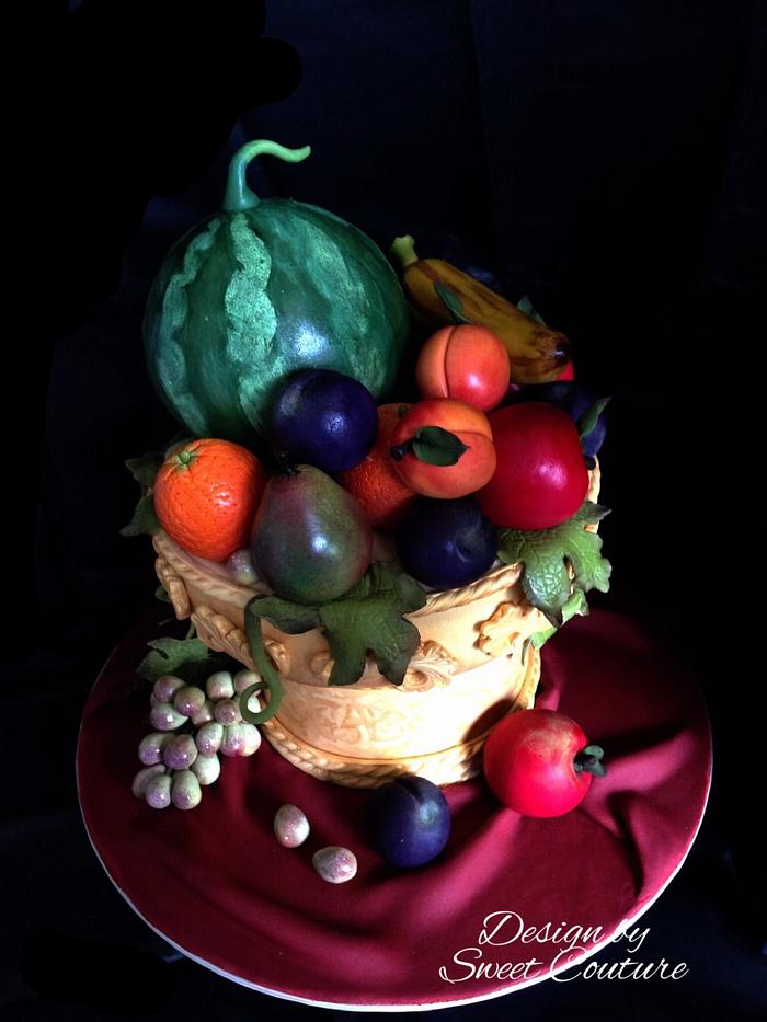 A bowl of fruits