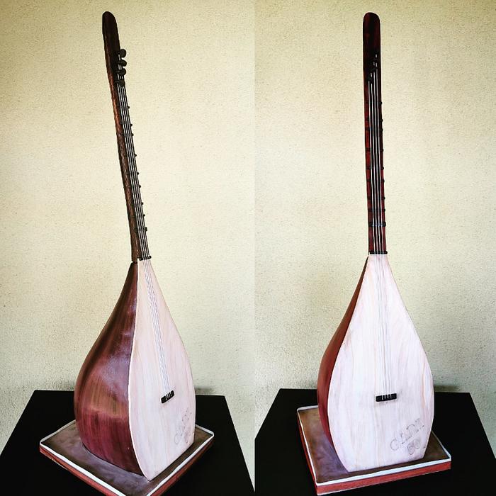 1m tall Sargija - Bosnian musical instrument