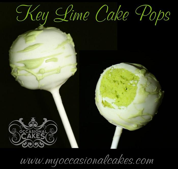 Key Lime Cake Pop