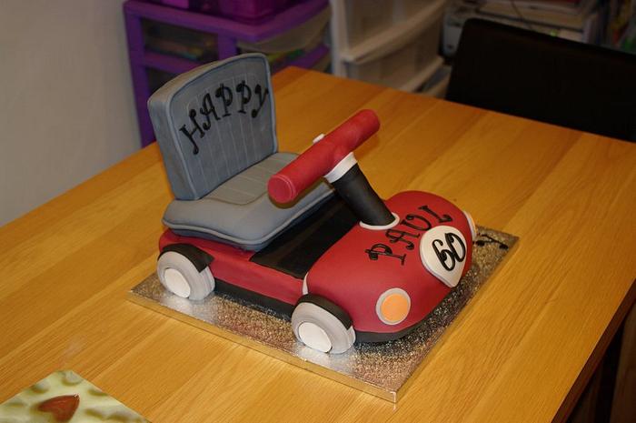 Mobility scooter cake