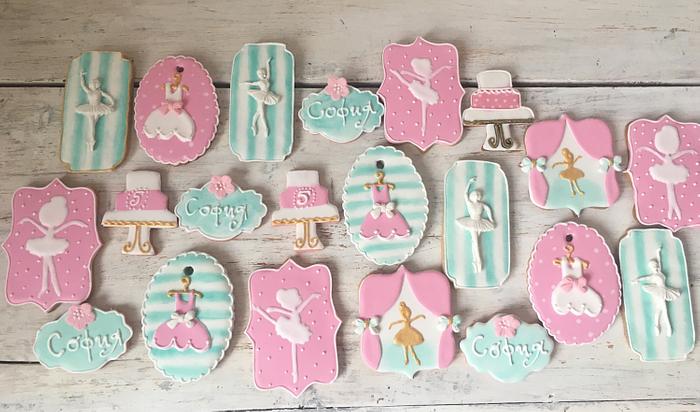 Ballerina Cookies 