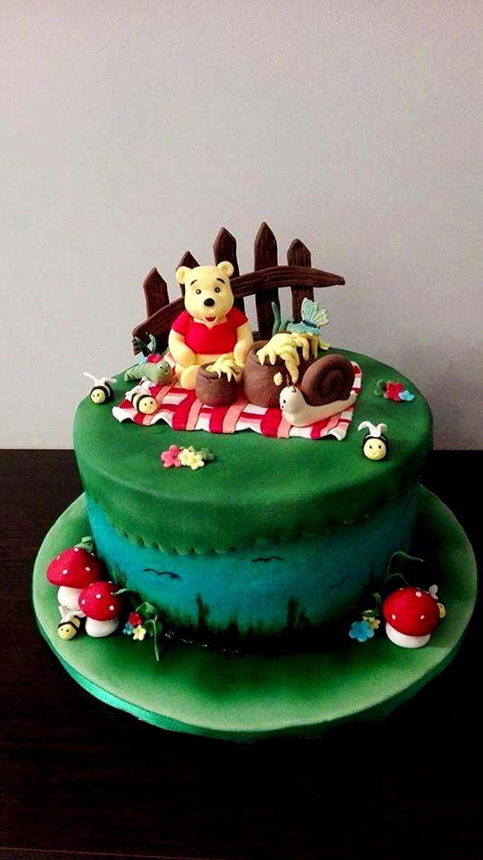 Pooh cake