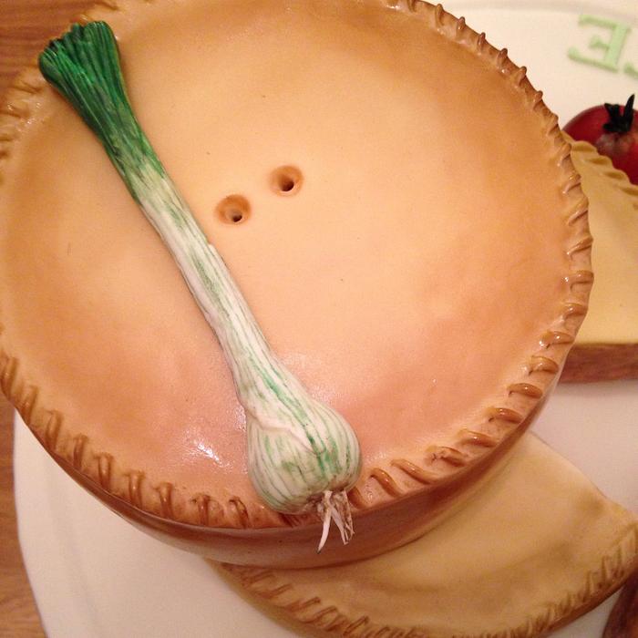 Cake ........ Disguised as pie!