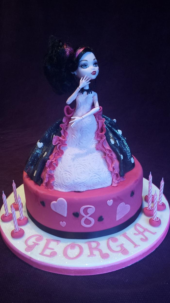 Monster High doll cakes
