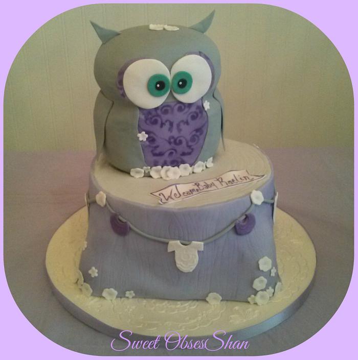 Owl baby shower