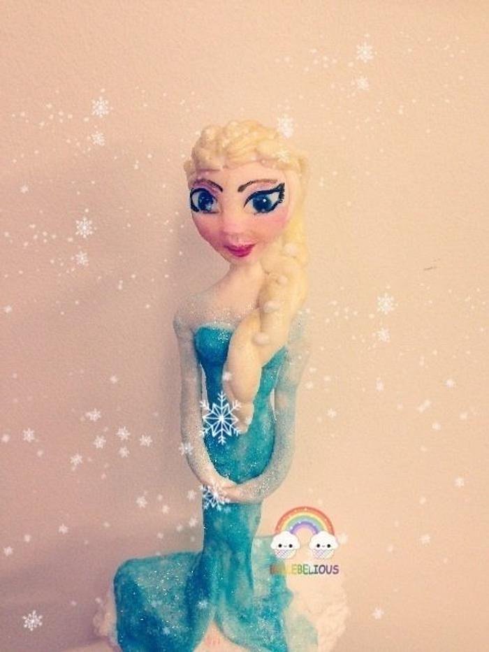 Elsa topper from frozen
