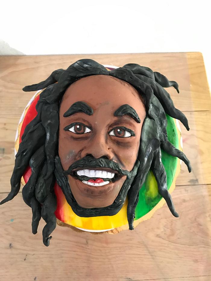 Bob Marley cake