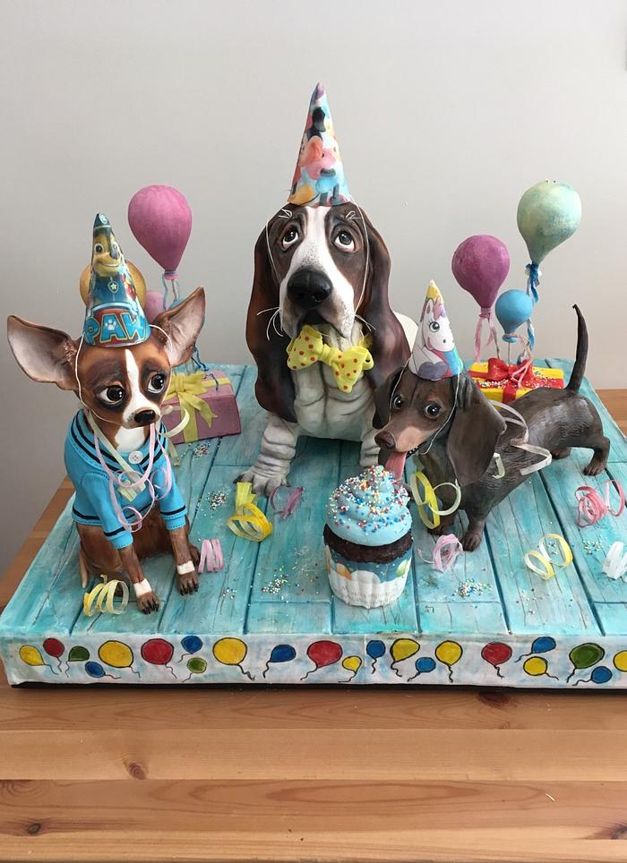 Birthday dogs